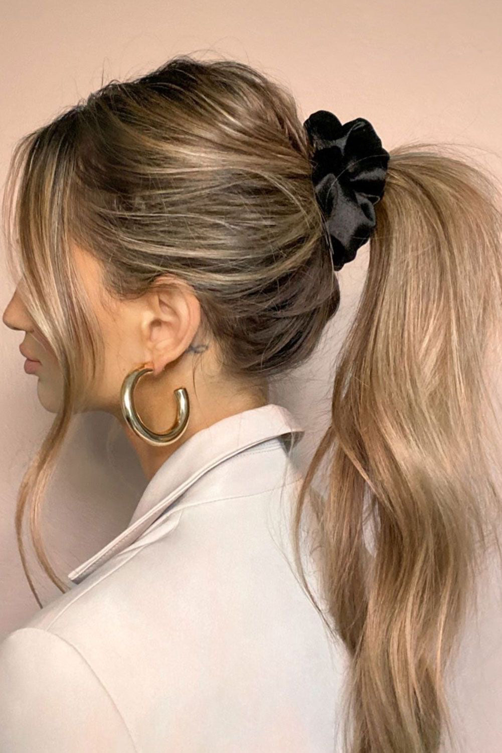 Set of 2 Silk Scrunchies