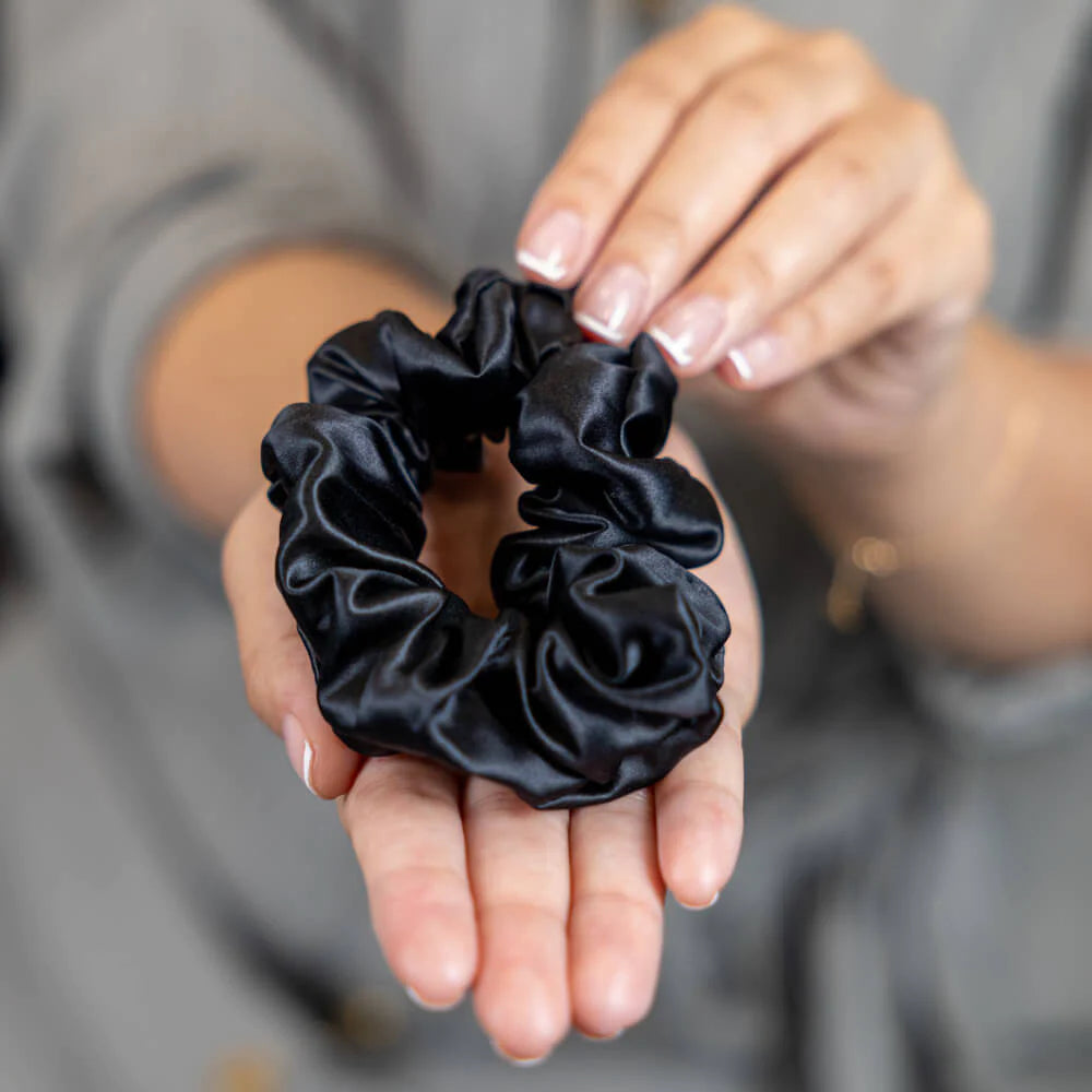 Set of 2 Silk Scrunchies